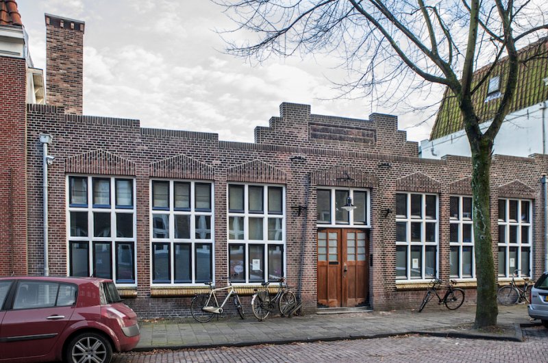 Verduurzamen monumenten - voormalig schoolgebouw Leiden - foto Brigitte Kroone