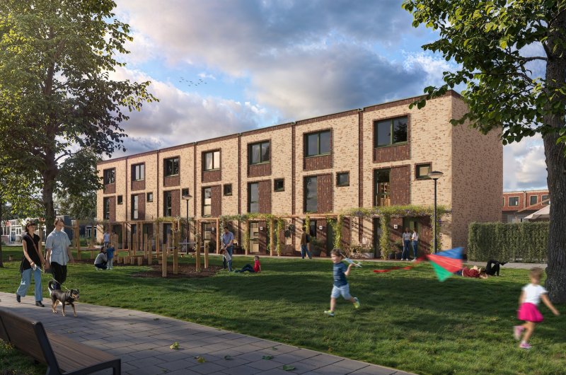 Impressie-nieuwbouwproject-De-Groene-Warande-nieuwbouw-gezinswoningen-Spijkenisse-fase-2