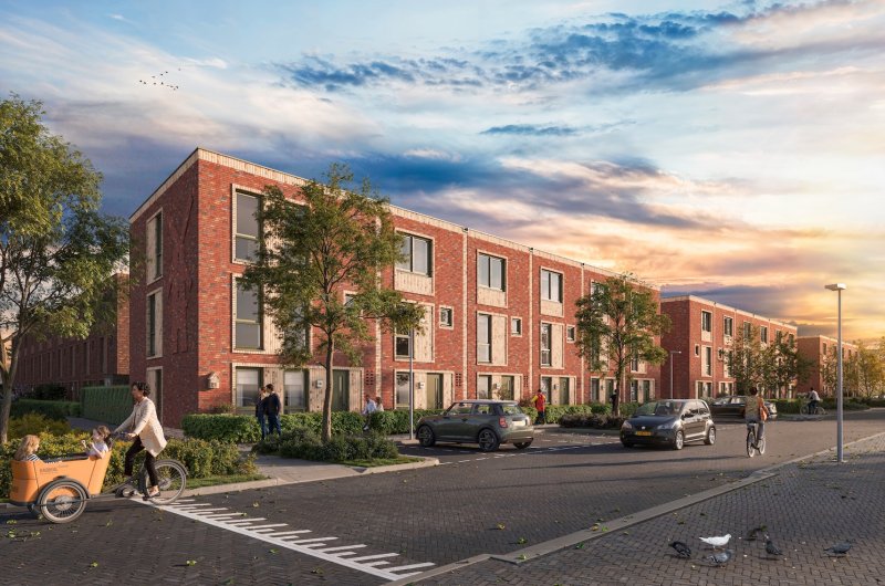 Impressie-nieuwbouwproject-De-Groene-Warande-nieuwbouw-gezinswoningen-Spijkenisse-fase-2