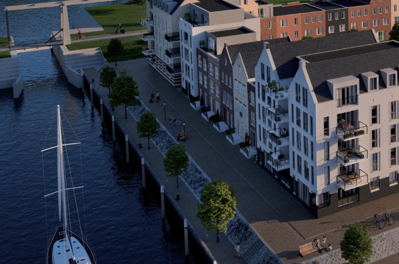 De-Haven-Spijkenisse-Sluis-appartementen-havenwoningen