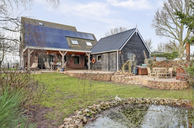 Vrijstaande woning (koop) met veel grond Oudelandsedijk 55a in Abbenbroek (exterieurfoto)