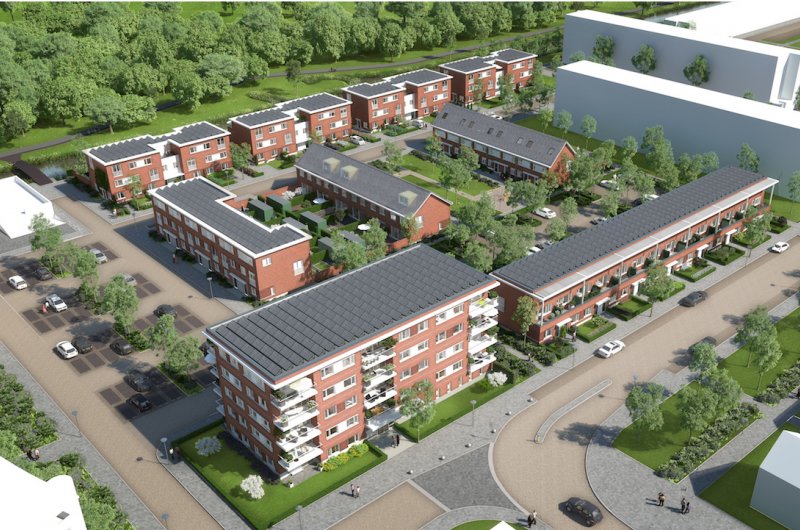 Stella Nova nieuwbouw woningen koop en sociale huur Spijkenisse
