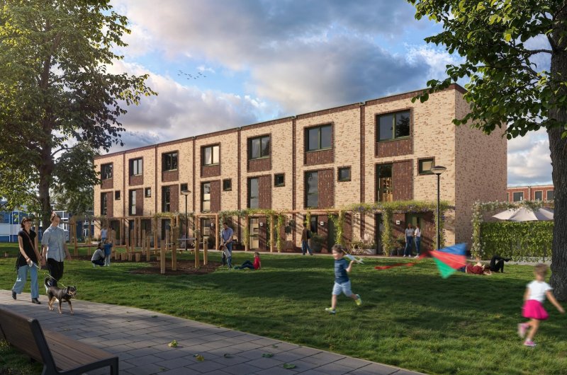 Impressie-nieuwbouwproject-De-Groene-Warande-eengezinswoningen-fase-2