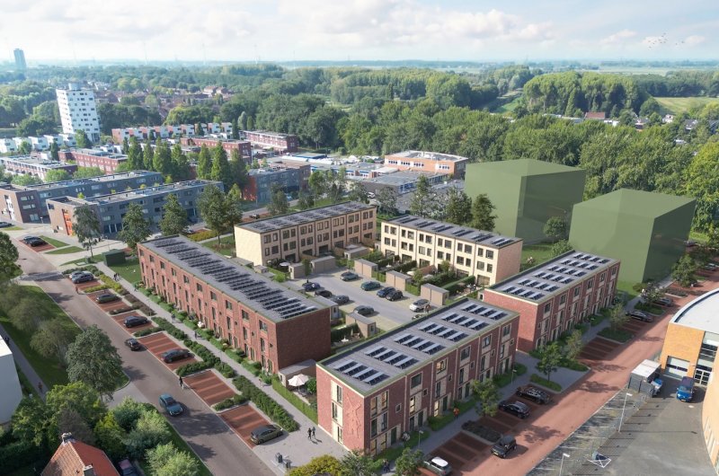 Impressie-nieuwbouwproject-De-Groene-Warande-eengezinswoningen-fase-2
