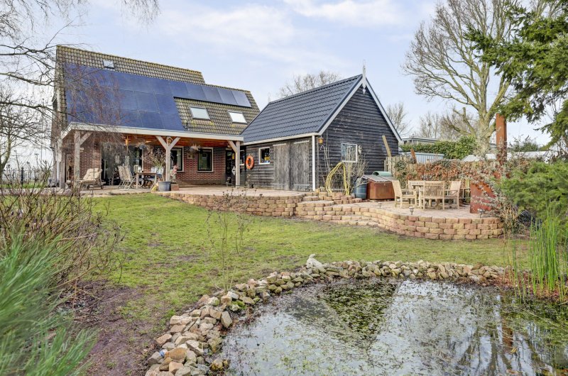 Vrijstaande woning (koop) met veel grond Oudelandsedijk 55a in Abbenbroek (exterieurfoto)