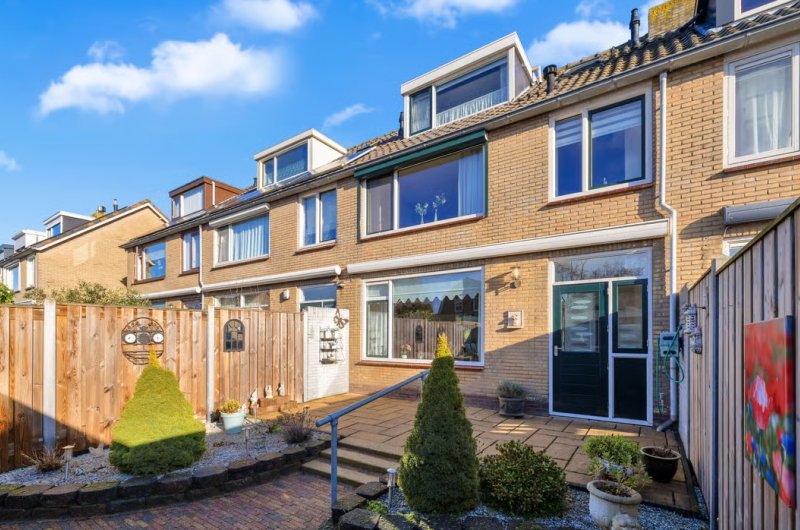 Eengezinswoning Vlasstraat 28 in Zuidland.